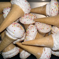 Mallow Sherbet Cones