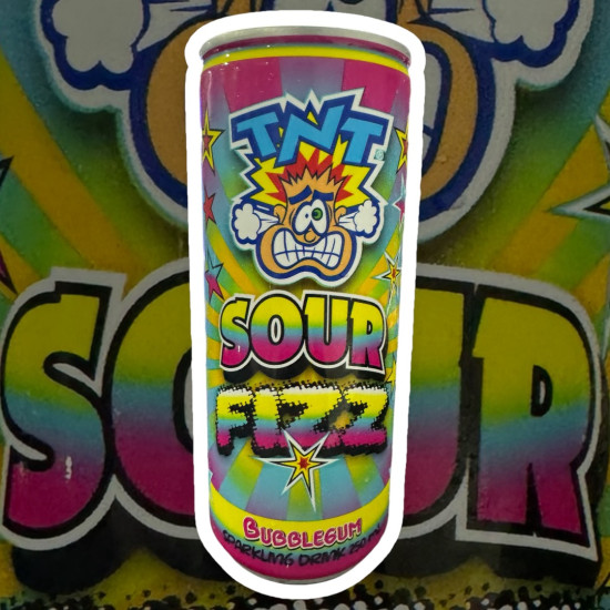 TNT Sour Fizz: Bubblegum