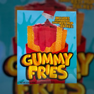 Gummy Fries With Candy Ketchup