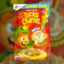 Lucky Charms Magic Gems Cereal